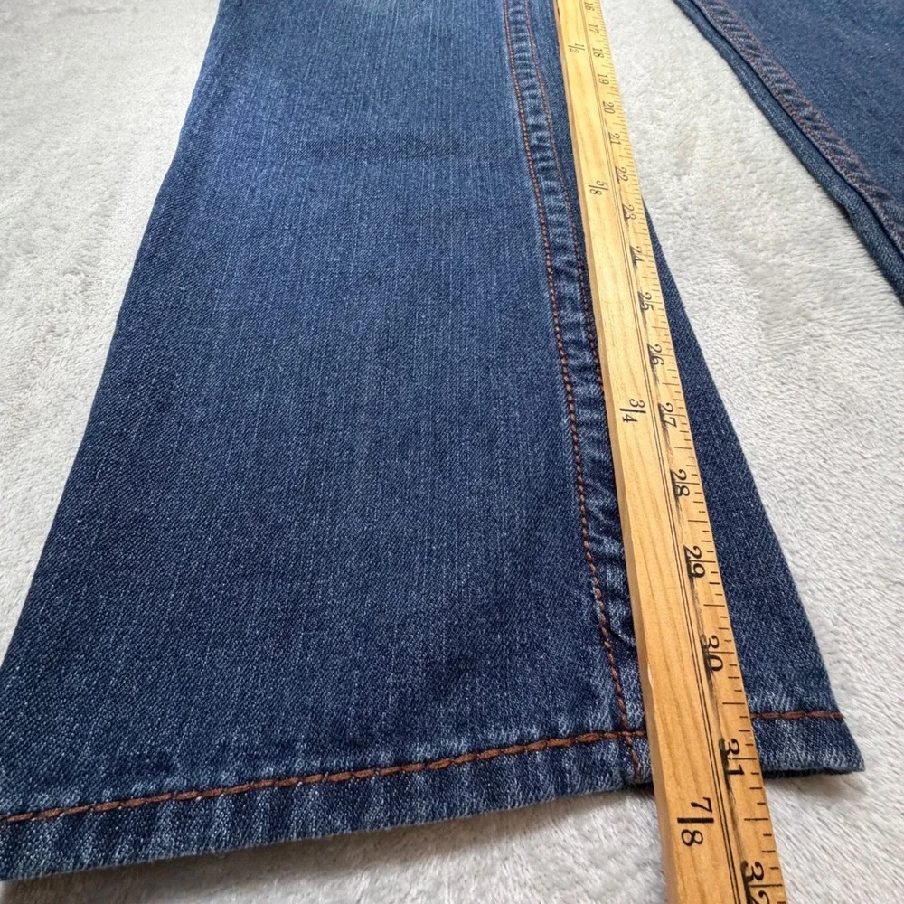 Vintage True Religion Billy Jeans‎ 36 Blue Cotton y2k Bootcut USA Made Men's
